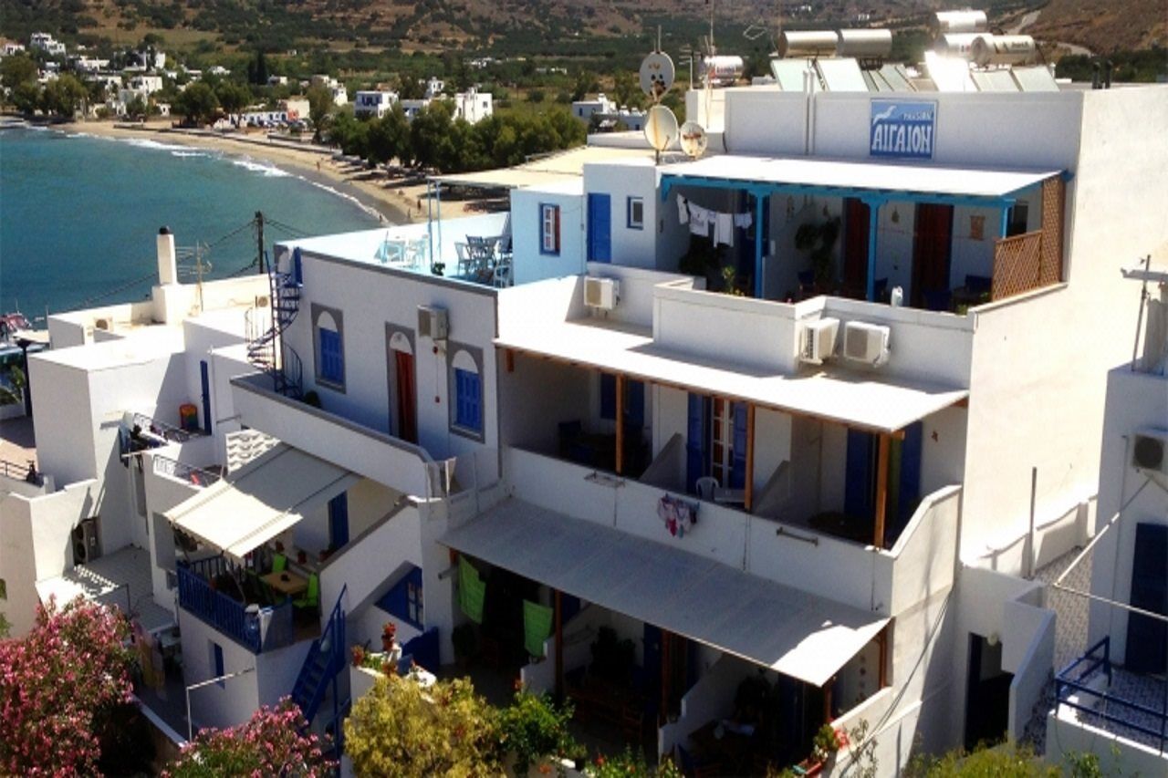 Aegeon Pension Aegiali Exterior foto